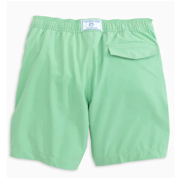 NWT Southern Tide Kids Boys Solid Swim Trunk Isle Of Pines Size XL/16 - Picture 2 of 12